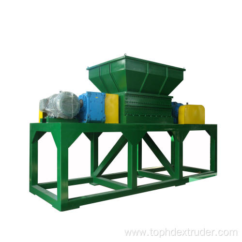 Double shaft plastic shredder